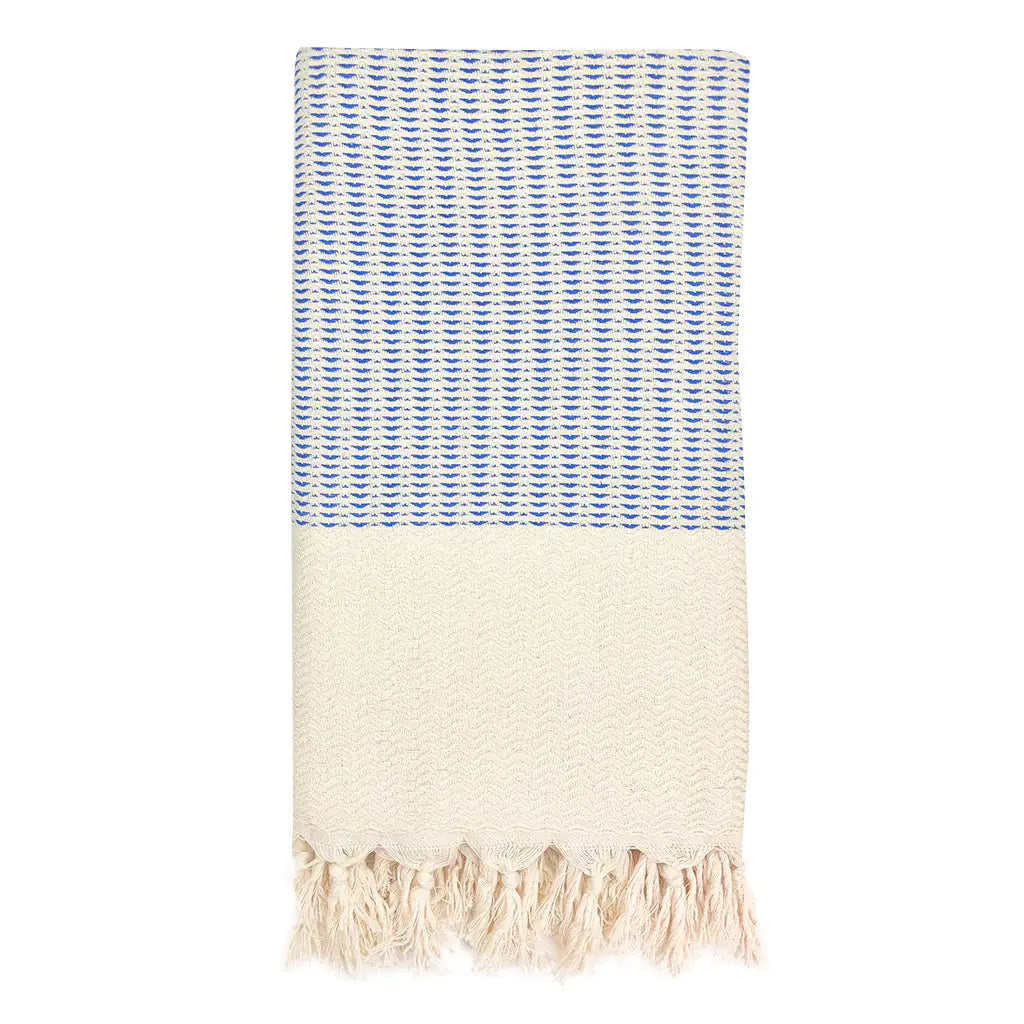 Plush Wavy Turkish Towels: 100% Natural Fiber Hammam Towels- Quick-Dry, Ultra-Absorbent, Eco-Friendly
