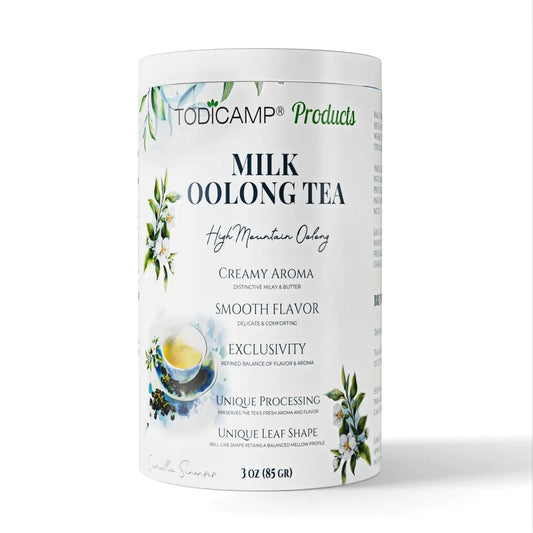 Milk Oolong Tea Loose Leaf Premium Chinese Oolong Tea 3oz Double Milky Aroma Smooth Taste Bulk Loose Leaf Tea Tin Afternoon & Asian Tea
