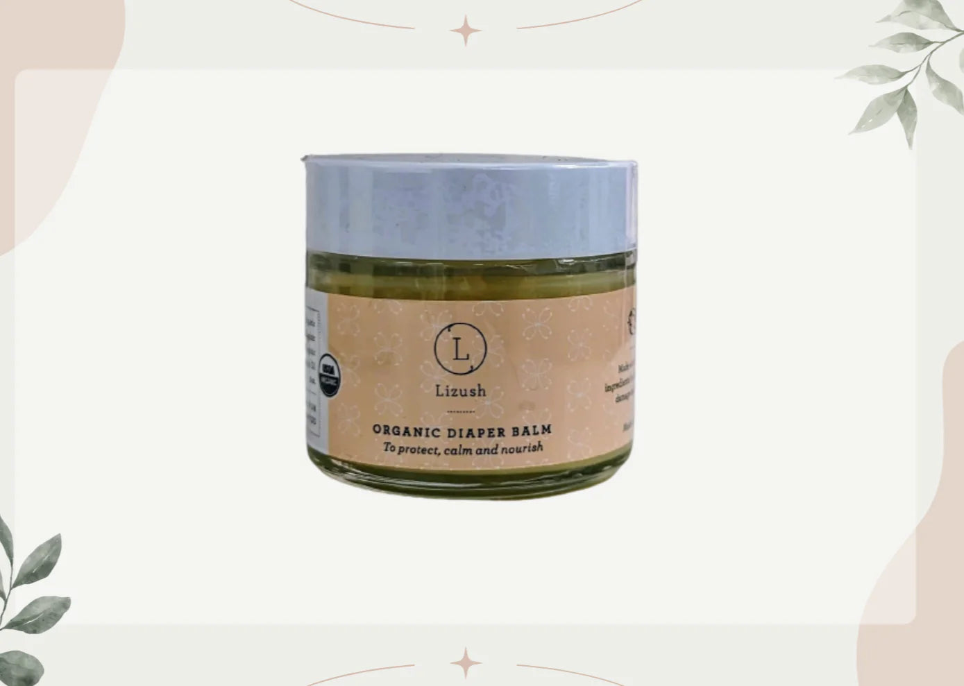 ORGANIC DIAPER BALM To protect, calm and nourish👶 Healing rash cream
