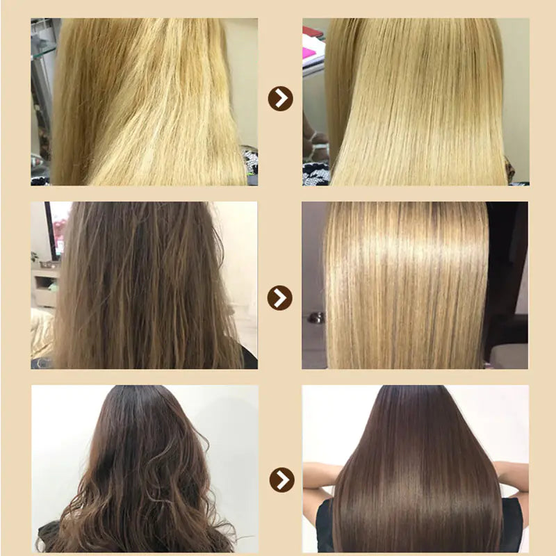 Ultimate Frizz Control & Anti-Breakage Treatment✨ Stop the Damage: Coconut Keratin Hair Repair Mask