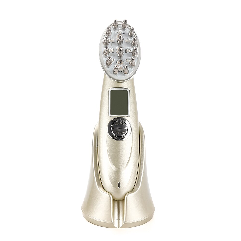 7-in-1 Pro Hair Growth Comb: Advanced Laser Therapy & EMS